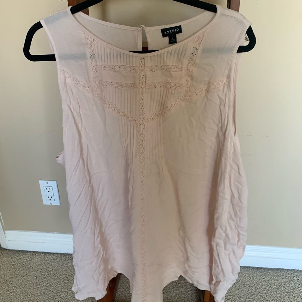 Torrid size 2 blush pink